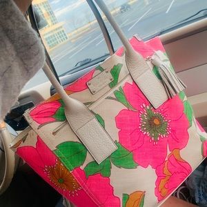 Kate spade ♠️ floral tote bag